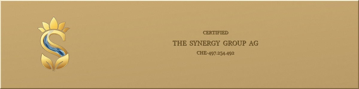 Certificato da The Synergy Group AG, CHE-497.254.492